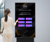 受付サイネージCPレセプション
